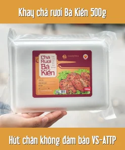 Khay chả rươi hút chân không đảm bảo