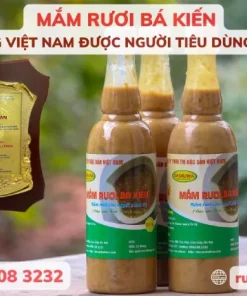 Mắm rươi Bá Kiến (DASAVINA) được chứng nhận là Hàng Việt Nam Chất Lượng Cao trong nhiều năm liên tiếp